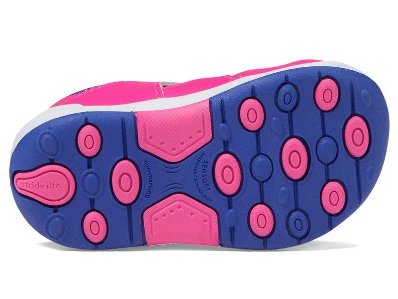Stride rite حذاء سترايد رايت SRT ويد 2.0، وردي ساخن، 10 US للأطفال الصغار غير المحددين الجنس - Image 3