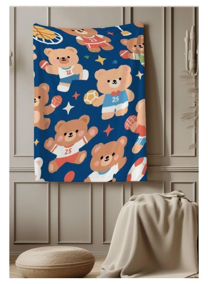 general Flannel thin blanket (warm and comfortable, suitable for sleep, gaming, dust removal and sandproof) 150cm*200cm - 369 - Image 4