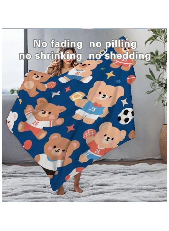general Flannel thin blanket (warm and comfortable, suitable for sleep, gaming, dust removal and sandproof) 150cm*200cm - 369 - Image 5