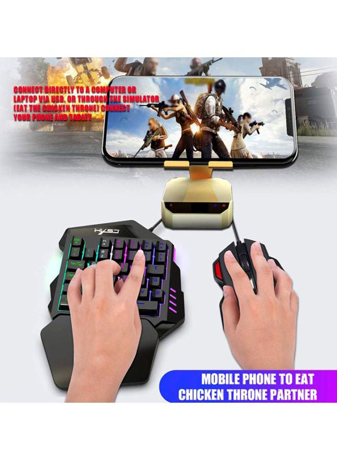 NIBEMINENT One-Handed Membrane Wired Gaming Keyboard - Image 2