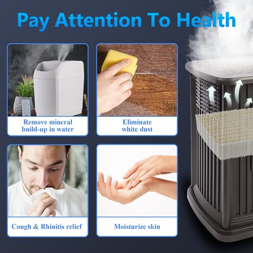 Funmit 1043 Super Humidifier Wick Filter Replacement for Essick Air AIRCARE EP9500, EP9700, EP9800, EP9R500, EP9R800, 821000, 826000, 826800, 831000 and Bemis Space Saver 800 8000 Humidifiers - Image 2