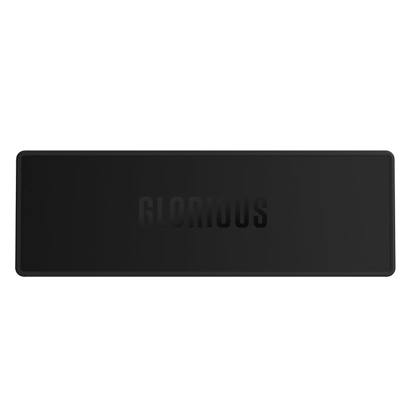 Glorious Gaming Sound Dampening Keyboard Mat - Stitched Edges, Absorbs Keyboard Sounds & Vibrations, Machine Washable, Non-Slip Base, Fits Most Full Size Keybaords, 19.13 x 6.38 x 0.16mm - Black - Image 2