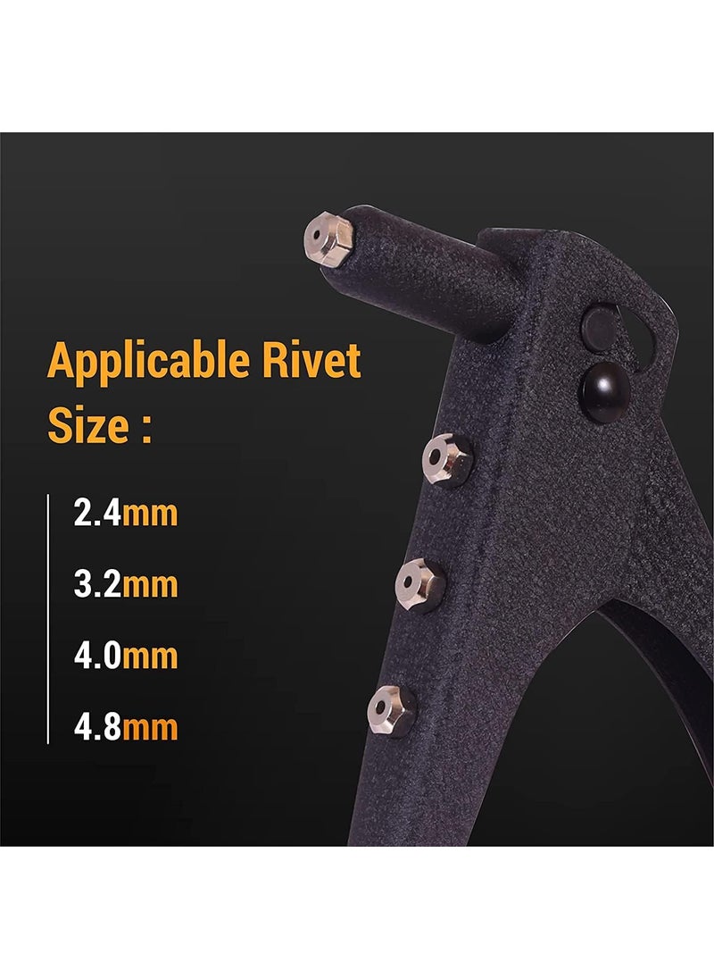 INGCO INGCO POWERTOOLS HANDTOOLS Aluminium Alloy Body Premium Hand Riveter HR105 105  - Image 4