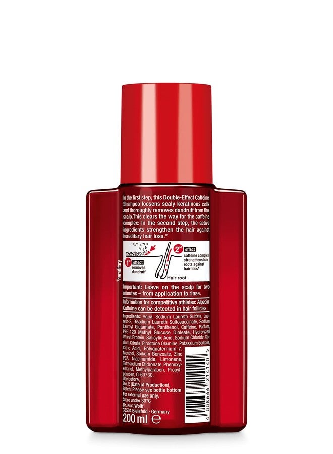 Alpecin New! Alpecin Double Effect Caffeine Shampoo Fights Against Dandruff & Hair Loss 200ml by ALPECIN - Image 2
