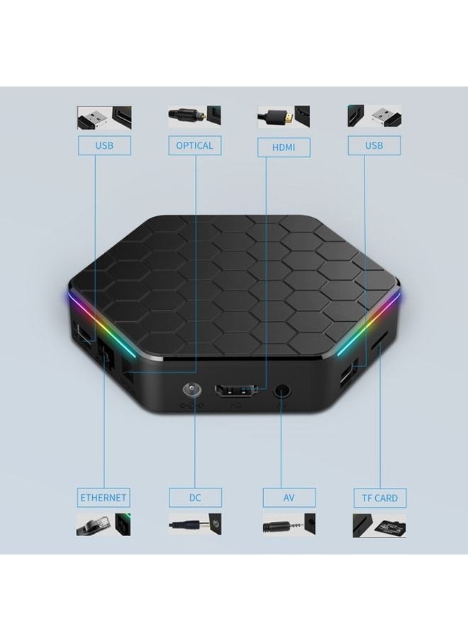 Generic - T95Z Plus 8K WiFi6 Android 12.0 Smart TV Box with Remote Control, 4GB+64GB, Allwinner H618 Quad-Core(AU Plug) - Image 1
