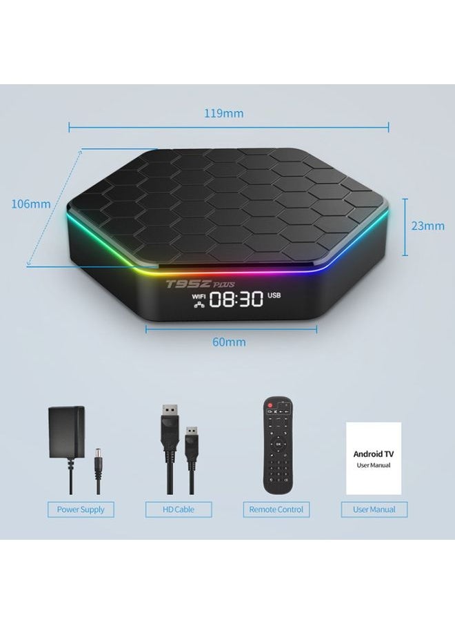 Generic - T95Z Plus 8K WiFi6 Android 12.0 Smart TV Box with Remote Control, 4GB+64GB, Allwinner H618 Quad-Core(AU Plug) - Image 1
