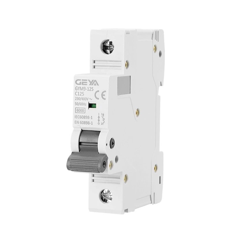 1 Pole C Curve 80A 125A AC Circuit Breaker 230 400V 6KA Width 17 8mm - Image 4