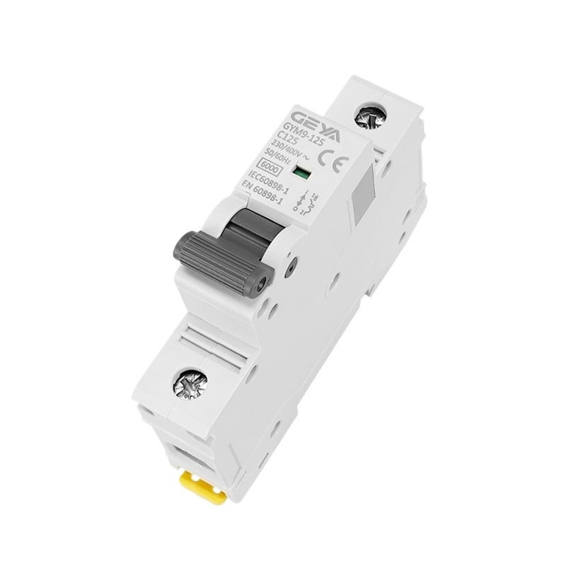 1 Pole C Curve 80A 125A AC Circuit Breaker 230 400V 6KA Width 17 8mm - Image 2