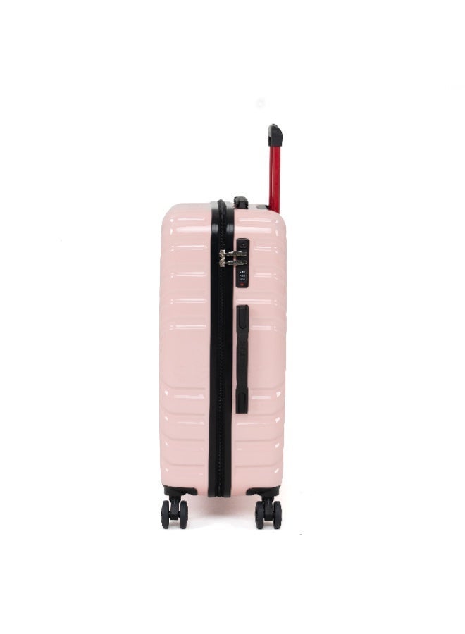 Eagle Express Nexa ABS+PC Hard Trolley Set – 20, 24, 28 Inch – Baby Pink - Image 5