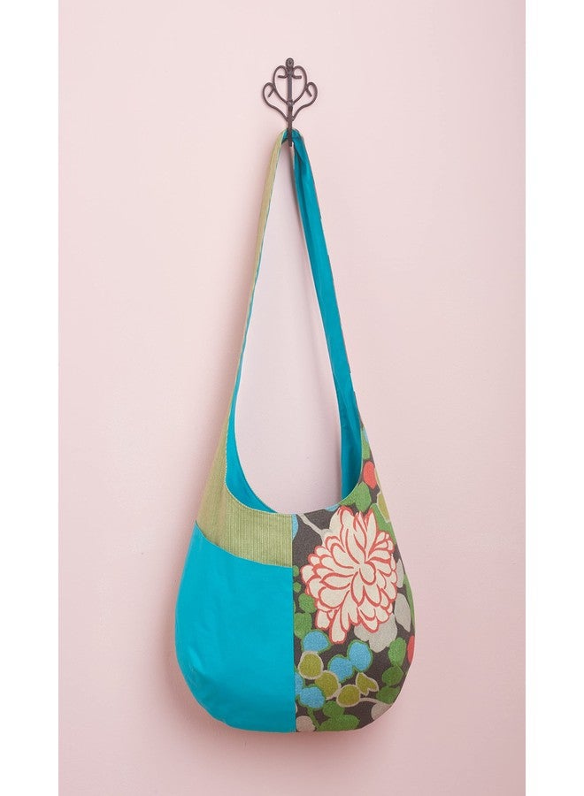 Simplicity Slouch Bag, Purse Organizer and Cosmetic Case Sewing Pattern Kit, Code S9563, One Size, Multicolor - Image 5