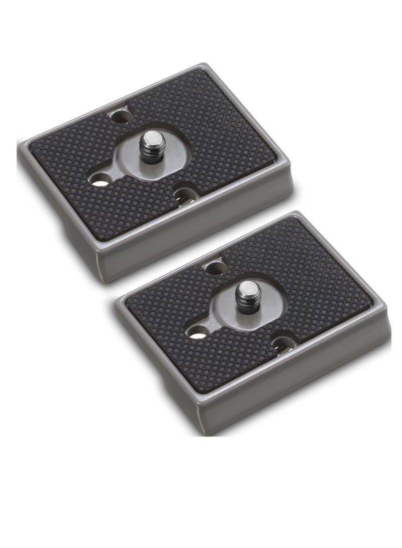 200PL-14 Quick Release Plate, 2 Pieces Universal Tripod Plate, RC2 Quick Release Plate, with 1/4 Inch Screw for Camera Tripod Ball Head - Image 1
