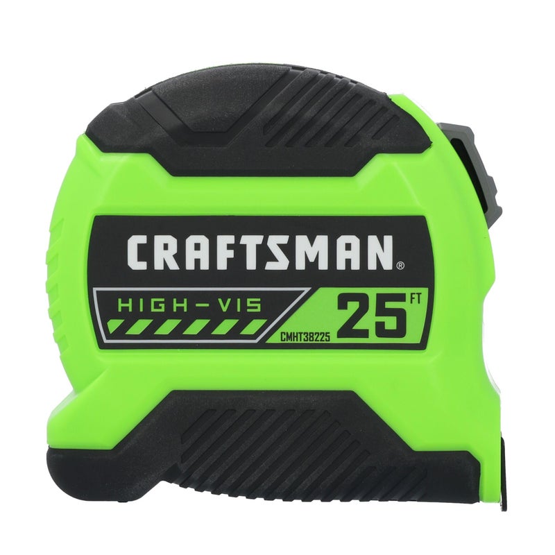CRAFTSMAN High-Visibility Tape Measure 25 FT (CMHT38225LW) - Image 2