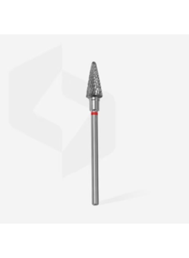 STALEKS PRO Carbide nail drill bit  red EXPert  6 mm / working part 14 mm - Image 2