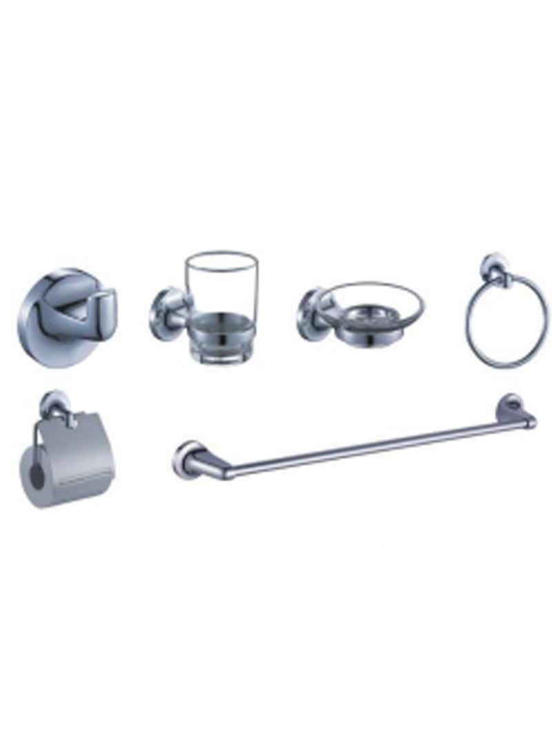 MOB MB-61600L Bathroom Accessory - 6-Piece Bathroom Set