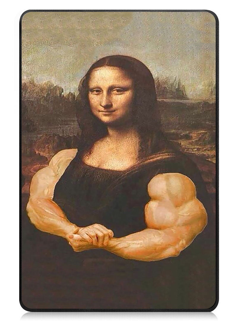 Theodor Protective Flip Case For Xiaomi Redmi Pad Pro (2024) With Trifold Stand Auto Wake Sleep Shockproof Cover Mona Lisa 1 - Image 1