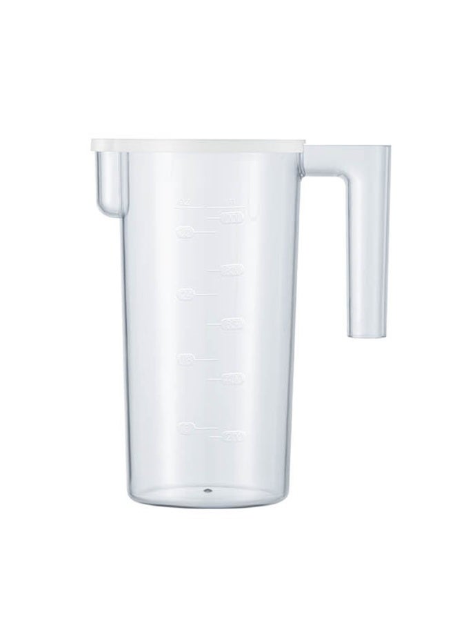 TANK Hand Blender with 600ml BPA Free Beaker & 500ml Chopper & Whisk, 6 Speed Control + Turbo, 1200 Watts, White, CM-6004 - Image 5
