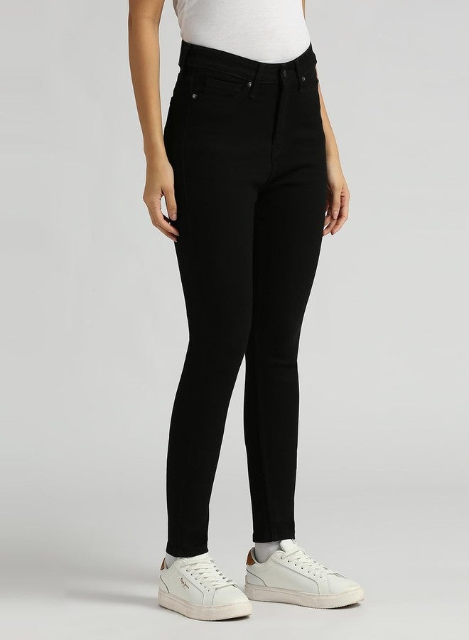 Pepe Jeans Women's Skinny Jeans (PL204750S918_Black Rinse - Image 3