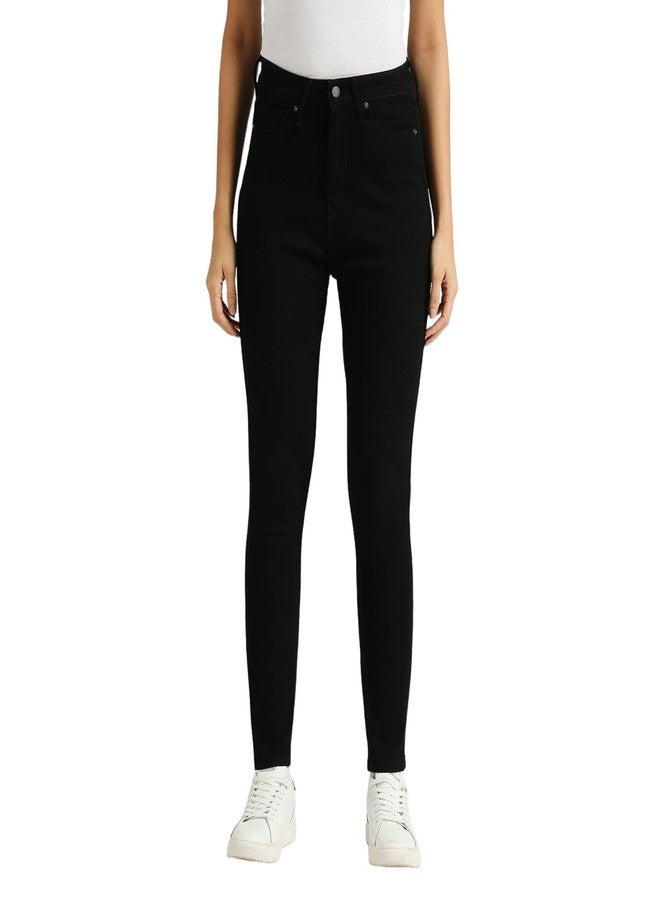 Pepe Jeans Women's Skinny Jeans (PL204750S918_Black Rinse - Image 1