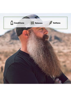 Live Bearded : Beard Conditioner - American - Facial Hair Conditioner - 8 Oz. - Strengthens And Softens - All-Natural Ingredients With Biotin, Coconut Oil, Argan Oil, And Caffeine - Made In The Usa  - Image 2