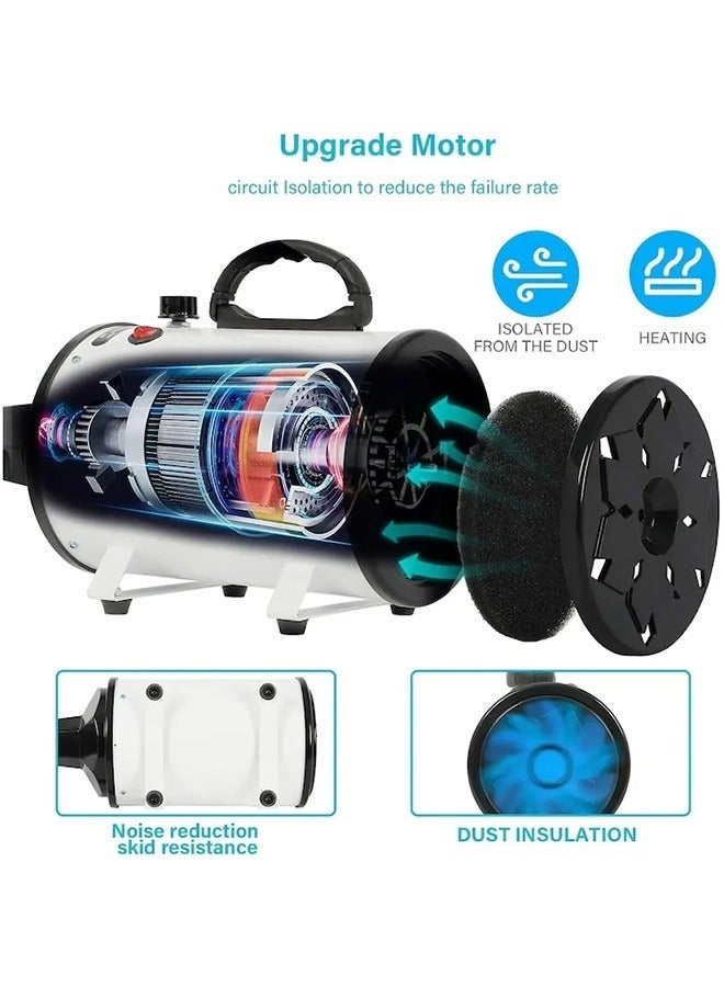 WALALLA Pet Water Blower Large Dog Hair Dryer High Power Low Noise Dog Hair Drying Box Cat Grooming - Image 5