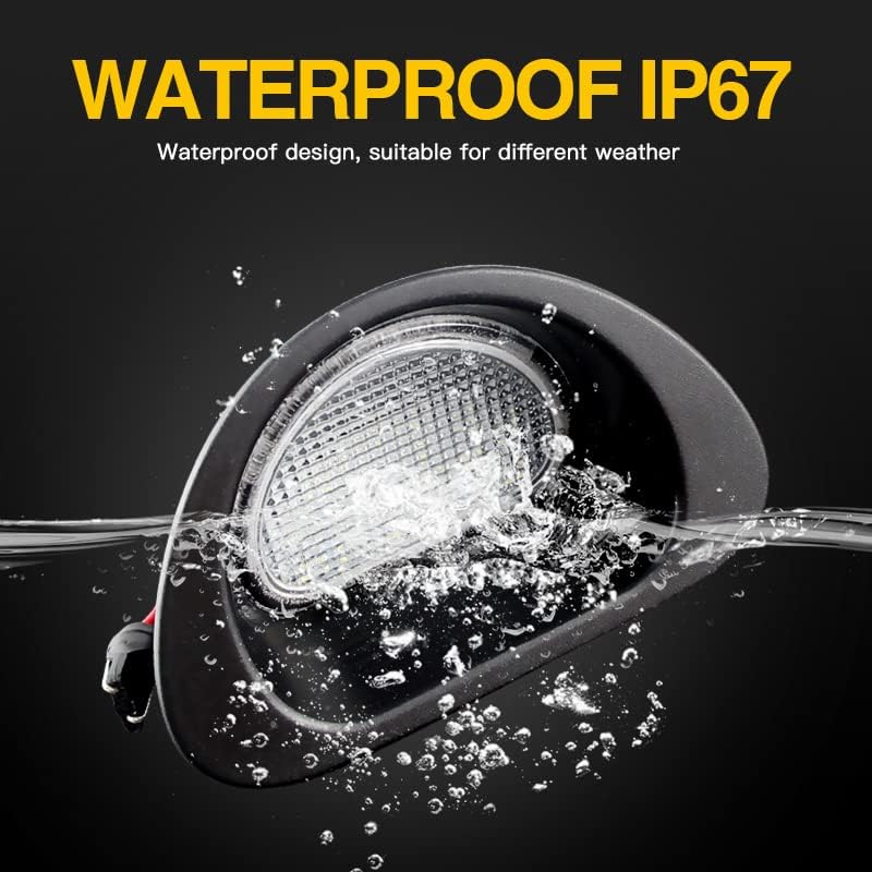 Vuzmode LED License Plate Light for Citroen and Peugeot - Image 3