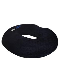 Plush Creative Planet Plush Donut Seat Cushion for Office Chair, Memory Foam Pillow for Tailbone Hemorrhoids, Sores, Prostate,  Sciatica, Pregnancy, Post Natal, Ischial Bursitis Tuberosity  (Basic)  - Image 1