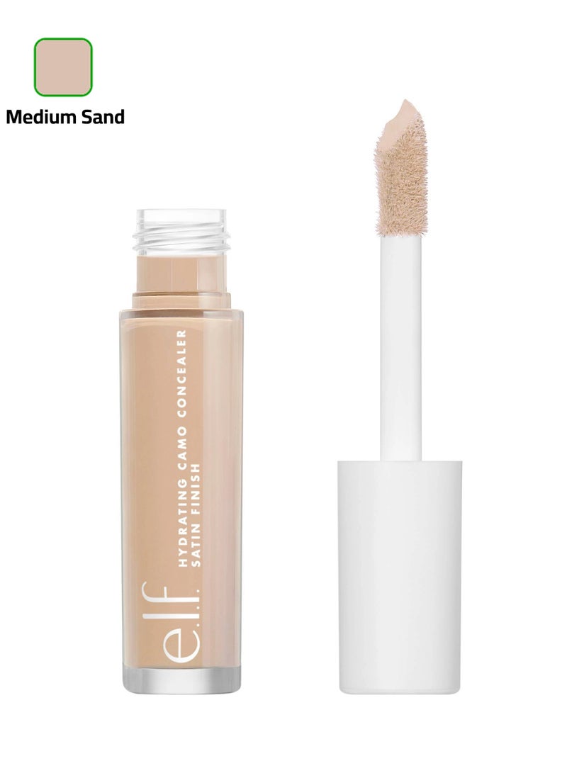 elf Hydrating Camo Concealer, Lightweight, Full Coverage, Long Lasting, Conceals, Corrects, Covers, Hydrates, Highlights, Satin Finish Medium Sand - Image 1