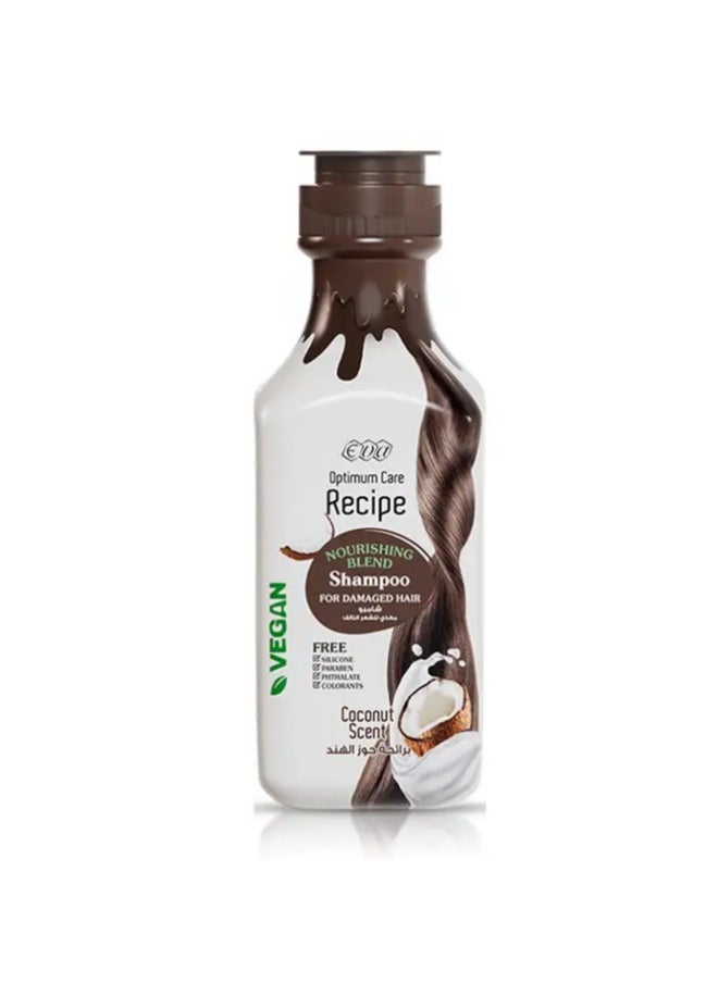 Eva - Eva Optimum Care Recipe Shampoo Hair Nourishing Blend Coconut Scent  - 350 Ml - Image 1