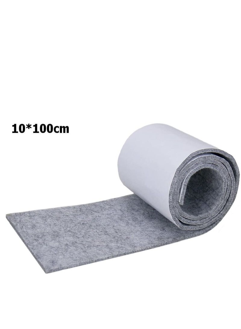 Captaintech Furniture Pad Felt for Strip Roll Floor Protector Heavy Duty Self Adhesive Tape Chair Feet Sofa Table - Image 5
