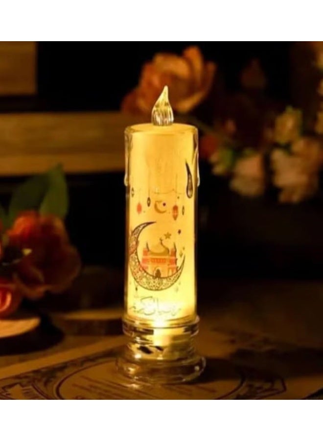إضاءة شموع LED رمضانية – طقم 6 تصاميم مختلفة - Image 3