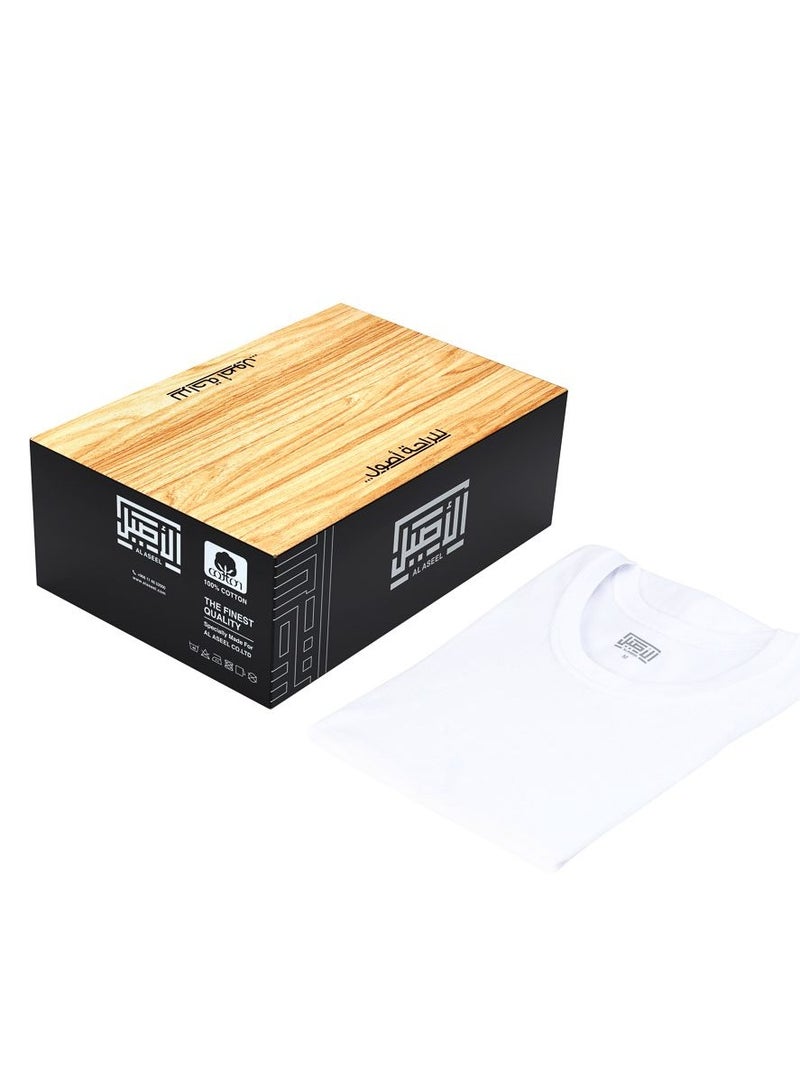 Aseel Round Neck Undershirts (6-Pack) - Image 2