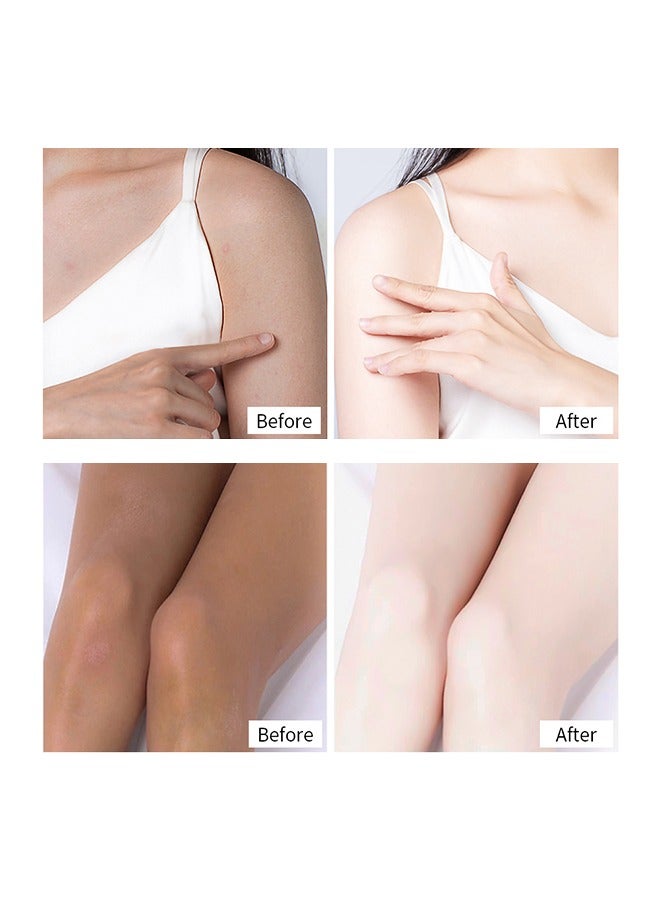 Vibrant Glamour Rapid Skin BleacHing Cream，Whitening Cream Fast Skin, Whitening Cream Moisturizing 10% Niacinamide Whitening Body Lotion, covers skin blemishes, evens skin tone, brightens and whitens skin care (80g) - Image 4