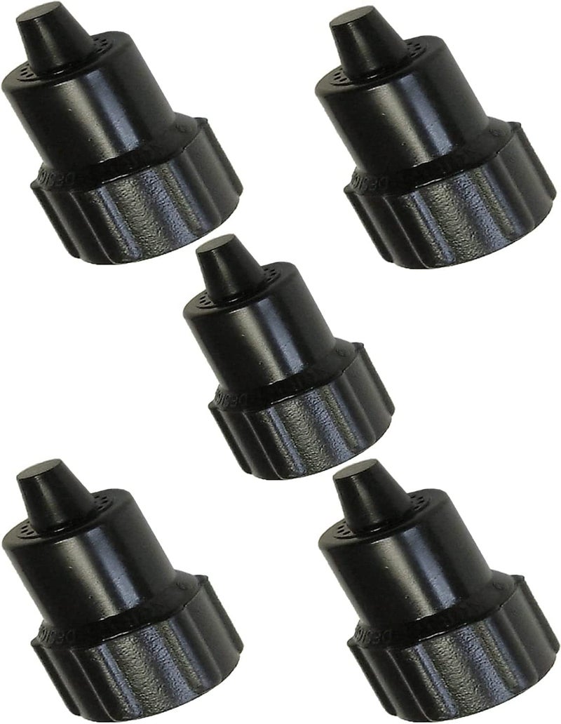 Beer Sparklers Black 06mm Pack of 5 for Cask Ale Hand Pull Pumps Plastic Nozzles for Beer Taps Creates Creamy Head Enhances Pour Reusable  Easy Fit