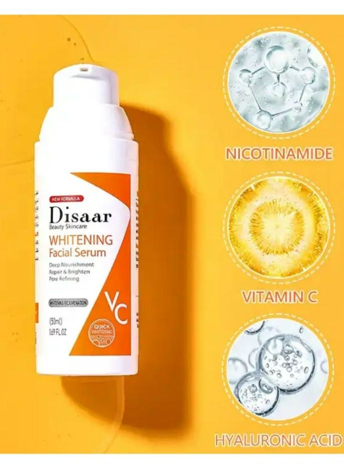 ديسار مصل الوجه المرطب بفيتامين ج من نيكوتيناميد للعناية بالبشرة وتبييض البشرة ومضاد للشيخوخة 50 مل - Image 4