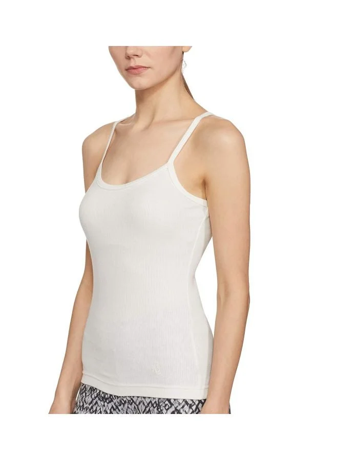 Jockey Off White Jockey Women Strappy Neck Slub Thermal Vest for Women | Best Price UAE