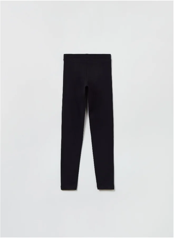 او في اس Ovs Stretch Leggings With Raised Seams