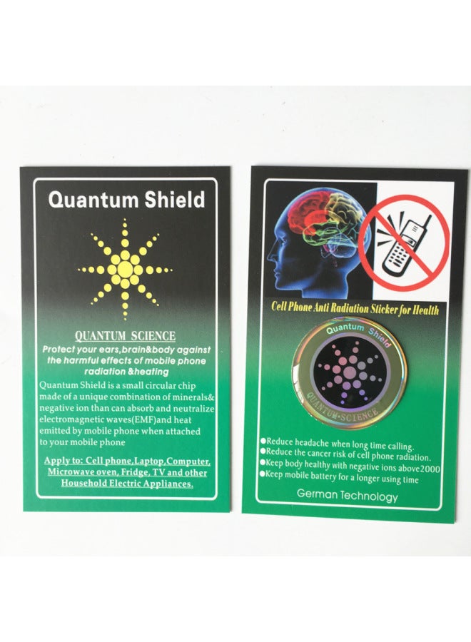 Mobile Phone Anti-radiation Patch/electromagnetic Shield/mobile Phone Electromagnetic Wave Patch (die)-Color:Silver - Image 1