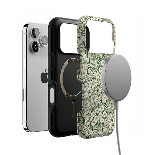 Casely iPhone 17 Pro Case | Mystic Meadow | Green Gardens | Bold Protective Design | Compatible with MagSafe - Image 4