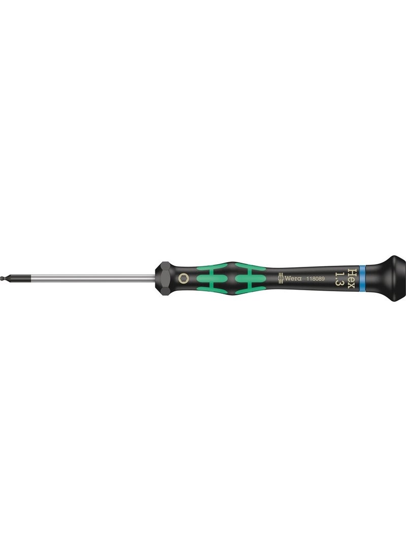 Wera 2052 Ball Head Allen 1,3 x 60MM Screwdriver 05118089001  - Image 1