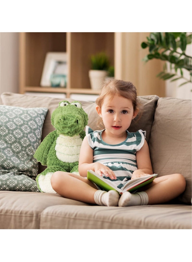 كابتن تيك Stuffed Animal Lovely Crocodile, Plush Animal Toy, 30cm Birthday Gift, for Kids Gift Girlfriend Wife (Green) - Image 2