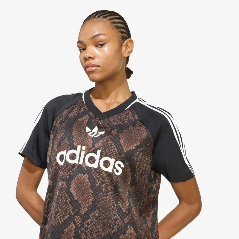 Adidas Originals  SNAKE PRINT SATIN JERSEY for Women | Best Price UAE