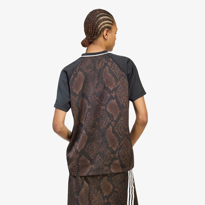 Adidas Originals  SNAKE PRINT SATIN JERSEY for Women | Best Price UAE