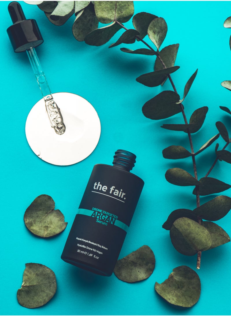 the fair. - Anti Dandruff Argan Hair Serum 50ML - Image 1