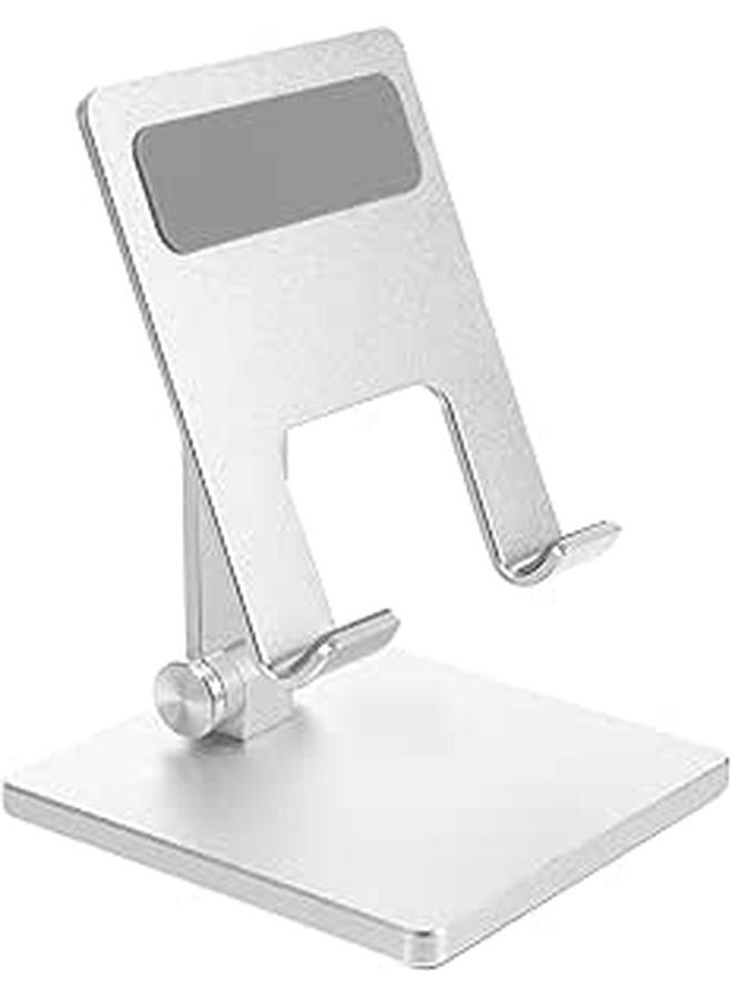 Adjustable Aluminum Alloy Tablet Stand Foldable Multi Angle Desk Mount Holder - Image 1
