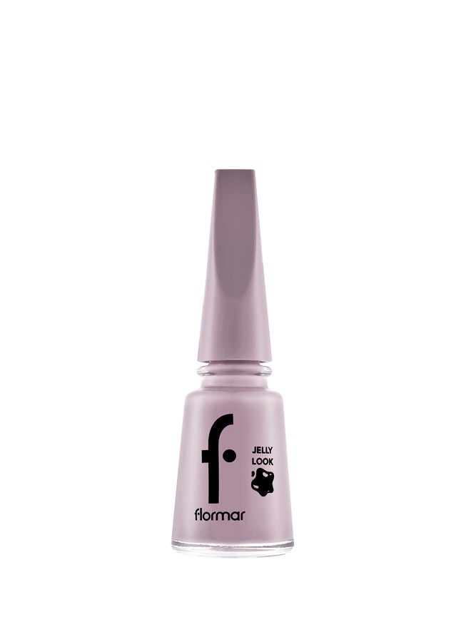 flormar Jelly Look Nail Enamel 44 Charleston Grey - Image 1