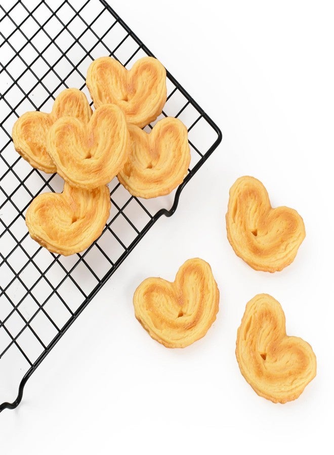 Luckforest Artificial Butterfly Crackers, 8 Pcs Simulate Palmiers Biscuits Fake Realistic Dessert Cookies for Home Kitchen Shop Display Photography Props - Image 1