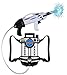 Aeromax Astronaut Space Pack Super Water Blaster with fully adjustable straps for comfort and control WhiteBlack With Red and Blue Accents - Image 2