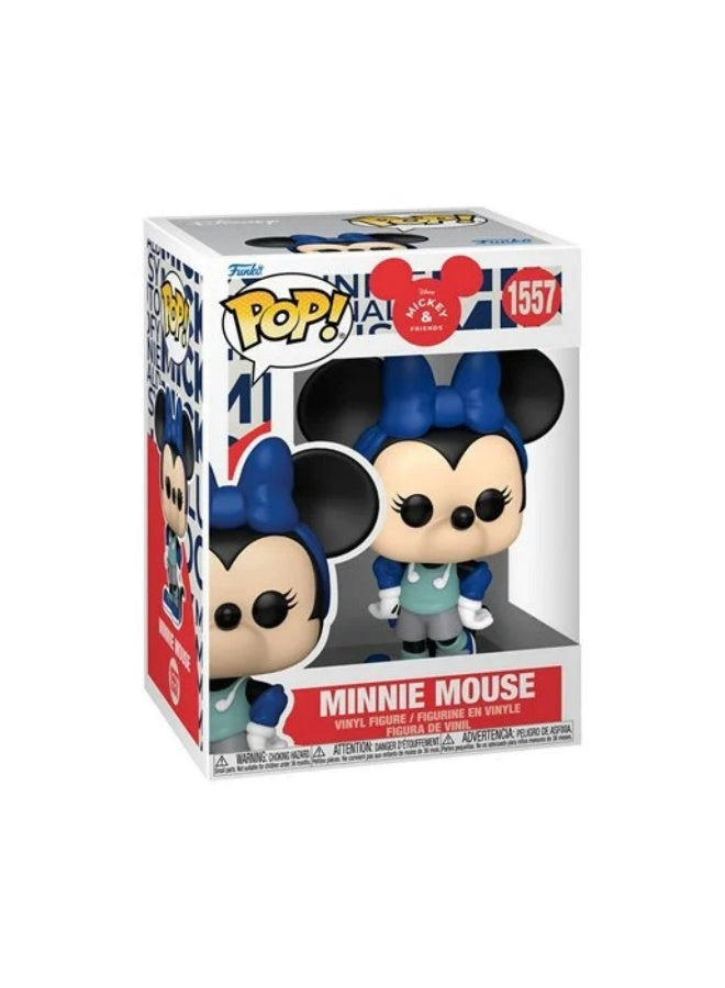 Funko Funko POP! Disney Mickey & Friends Minnie Mouse in Workout Outfit Vinyl Figure (10 cm)  - Image 1