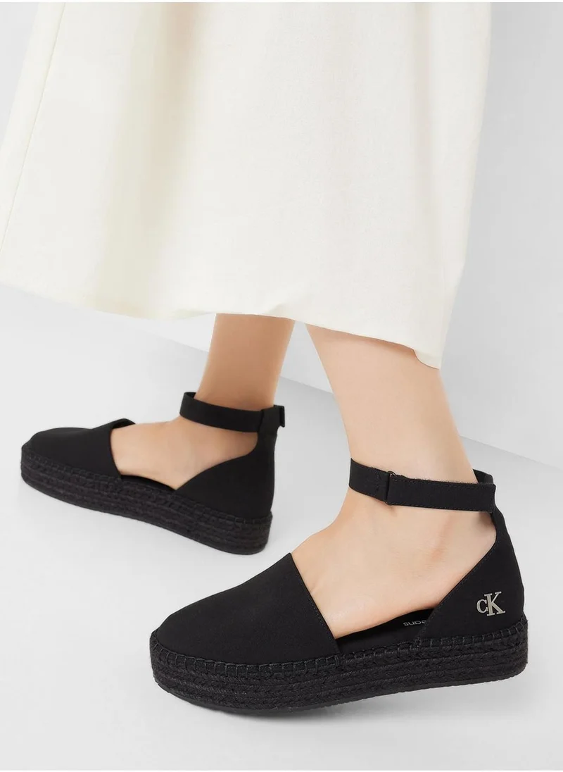 Calvin Klein Jeans FLATFORM SLING ESPADRILLE