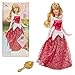Disney store دميه أروارا الكلاسيكية من ديزني ستور من الأميرة النائمة 11 بوصة تشمل فرشاة بتفاصيل مصبوبة لعبة قابلة للتحريك بالكامل في زي كلاسيكي ألعاب الأميرات من ديزني للفتيات - Image 3